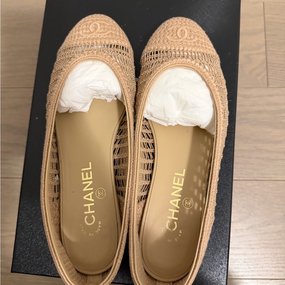 Chanel Tan Women's Shoes - Picture 6 of 8